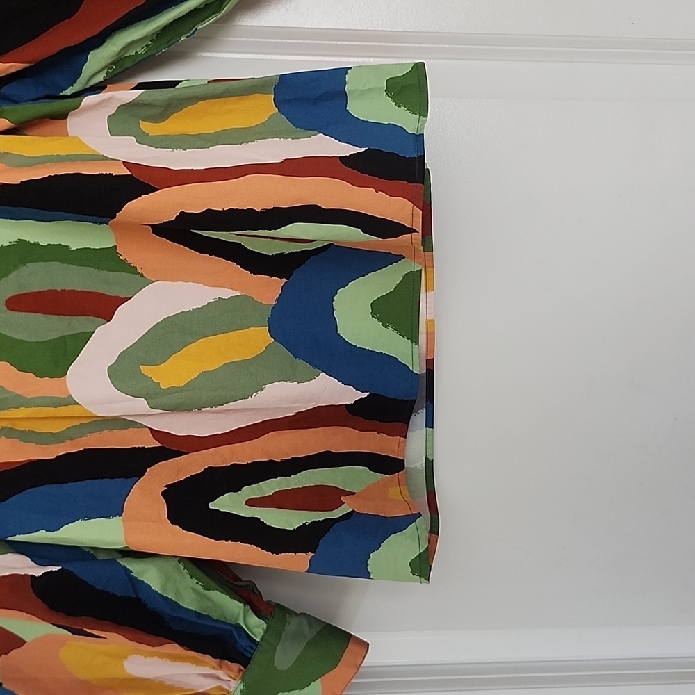 NWOT CROSBY by Mollie Burch Multicolor Patterned Shirt - Picture 4 of 15